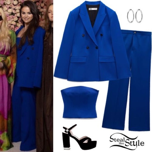 ZARA 3 Piece Suit ASO Selena Gomez - Picture 3 of 17